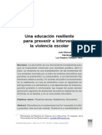 Educación Resiliente