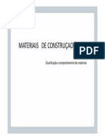 03 - Classificação e Comportamento Dos Materiais