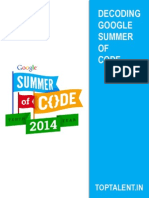Decoding Google Summer OF Code: Toptalent - in