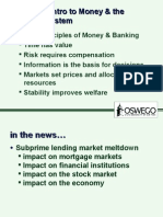 Chapter 1: Intro To Money & The Financial System