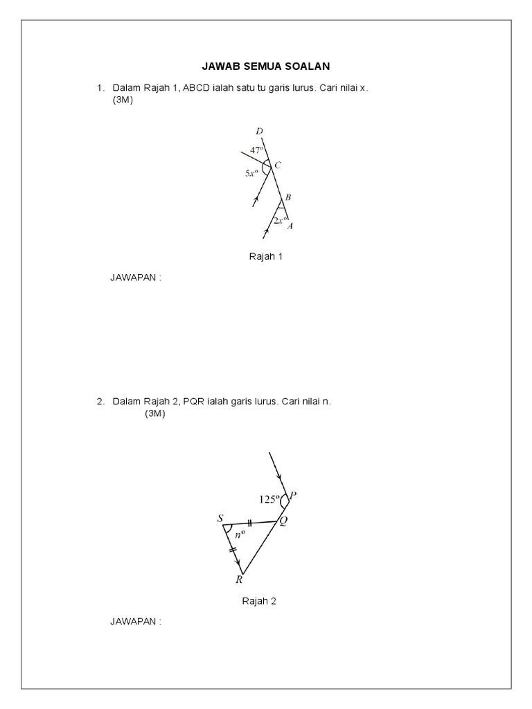 Math Exam | PDF