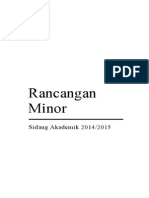 Rancangan Minor