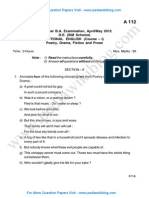 Optional English 1 May 2012 PDF