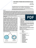 Different Techniques for Preparation of Polymeric Nanoparticles- A Review