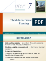 Chapter 7 - Short-Term Finance and Planning2