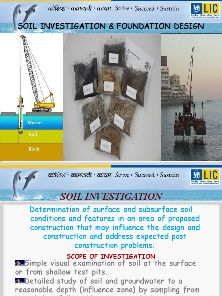 Soil Investigation for Foundation Design | PDF | Infrastructure | Civil ...
