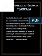 El Enfoque Del Análisis de Sistemas y La Administración para La Calidad Kika