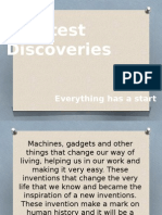 Greatest Discoveries: Everything Has A Start