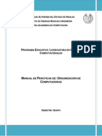 Manual de Prácticas Organizacion de Computadoras 2015 Final