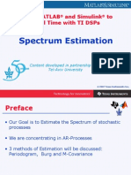 Spectrum Estimation