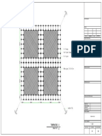 Gambar Desain KJA (3x3) M - 4 Lubang Jarak 1m