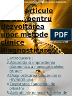 Nanoparticule de Aur Pentru Dezvoltarea Unor Metode Clinice Diagnosticare