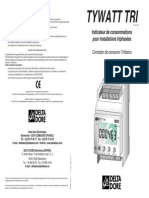 Contador de Consumo TYWATT TRI MU