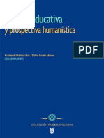 Gestión Educativa y Prospectiva Humanística Libro Gestion Educativa