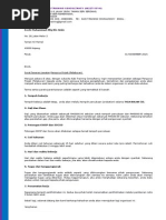 Contoh SURAT RASMI Mohon Kerjasama Jabatan Kerajaan.