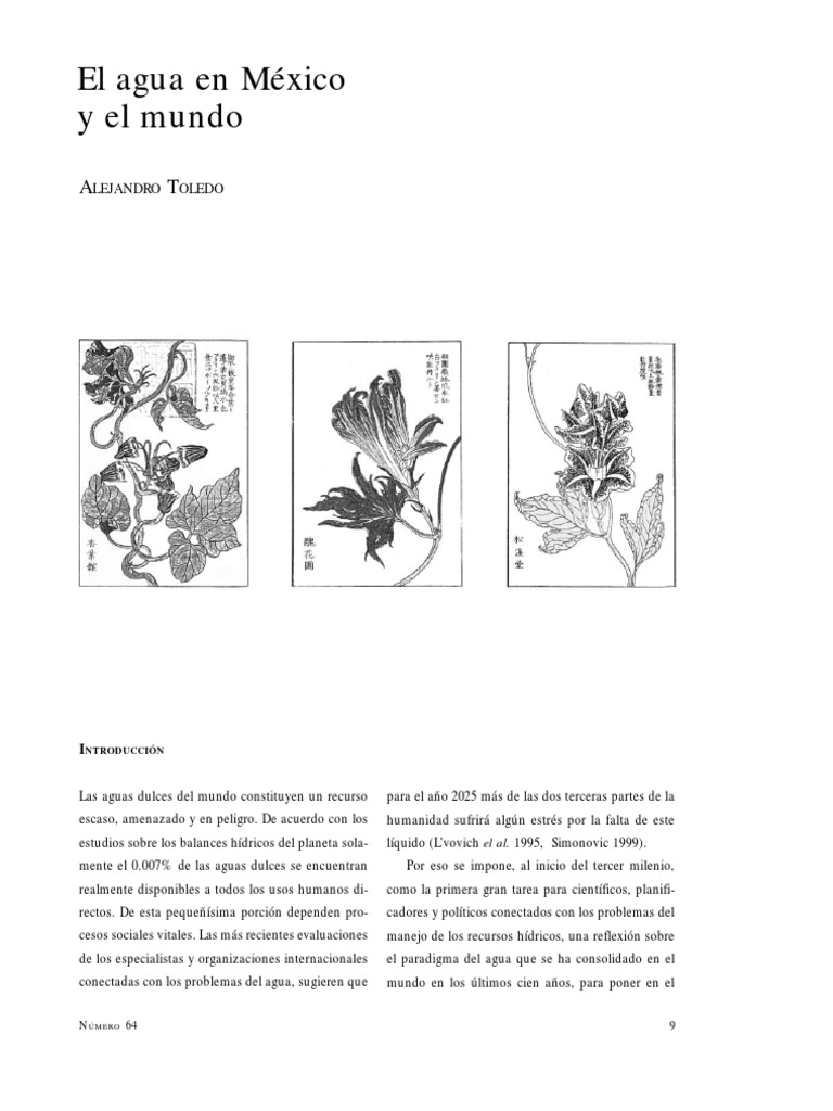 Crisis del agua en el mundo actual | PDF | Agua dulce | Riego