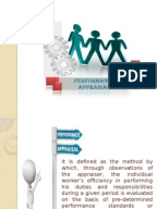 Performance appraisal literature review pdf