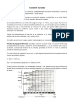 Transmisión del sonido: definición, propagación y medición