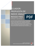 Analisis Riesgo Pais-ECUADOR