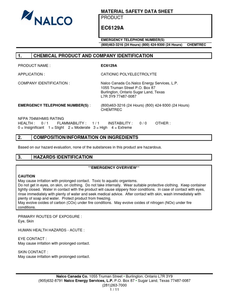 Filter Aid MSDS PDF Superfund Hazardous Waste