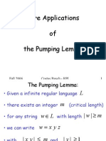 Regular Pumping Examples