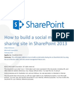 How To Build A Social Media Sharing Site in SharePoint 2013