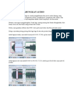 Cara Menggabungkan Audio