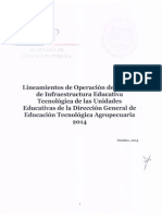Lineamienos de Operacion Del FIET DGETA 2014