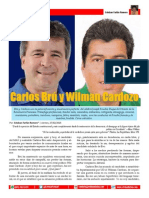 Carlos Bru y Wilman Cardozo