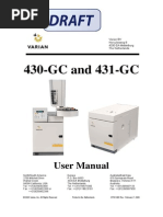 Varian 430 Manual