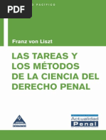 Las Tarea y Metodos de La Ciencia Del Derecho Penal-Franz Von Lizt