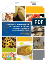 Control de Calidad de Alimentoas Pyme Rural PDF