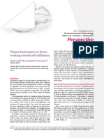 Plasma Fractionation in Korea