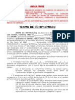 Termo de Compromisso Com Plano 2014