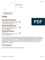 5-Why Analysis and Supporting Template PDF