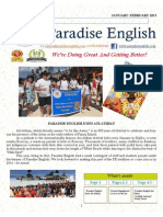 Paradise English: We're Doing Great and Getting Better!