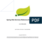Spring Web Services Reference Documentation