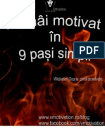 Ramai motivat in 9 pasi posibili