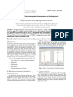 Mitigation of EMI in Rolling Stock