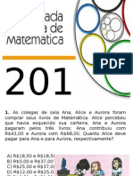 Olimpiadas de Matemática 2014