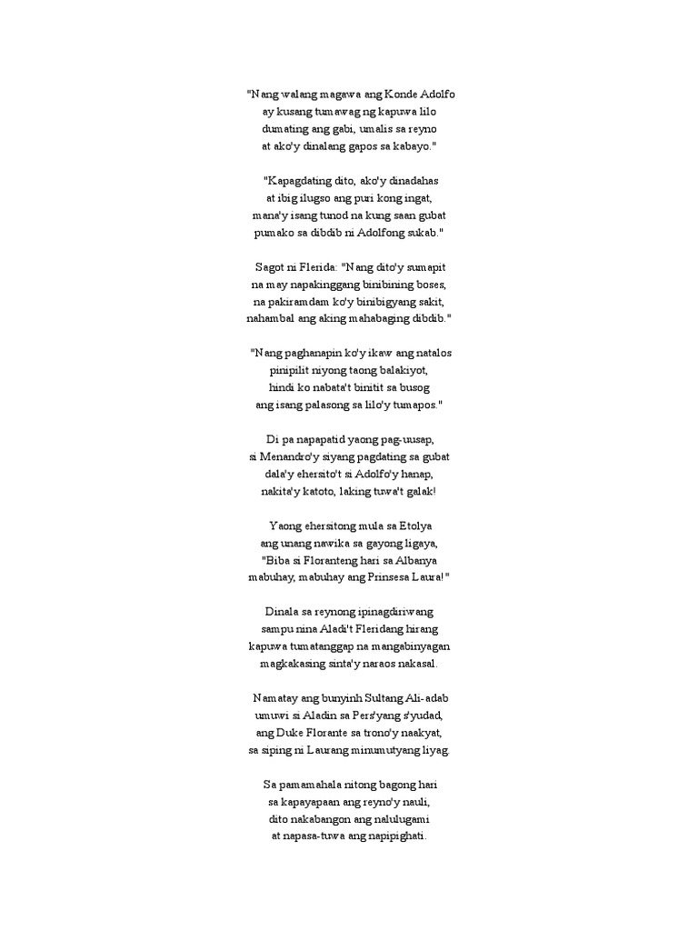 Wakas Na Awit | PDF