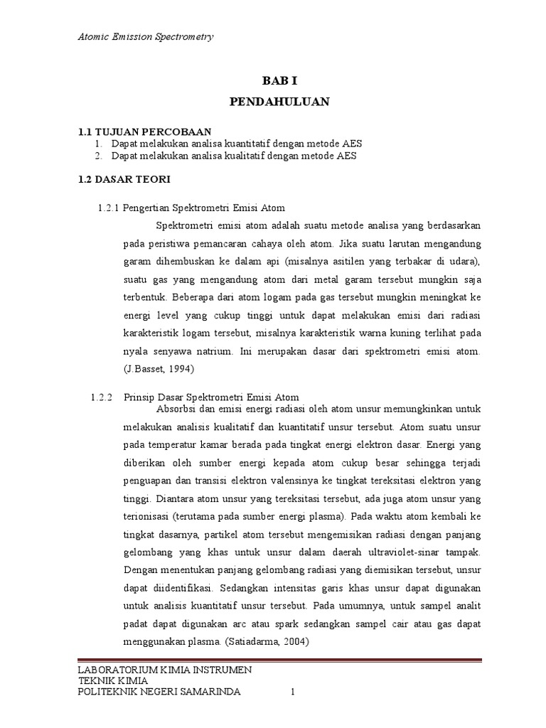 Laporan Aes | PDF | Metode & Bahan Ajar
