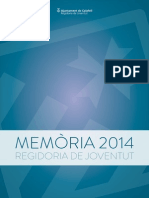 Memòria Regidoria Joventut 2014