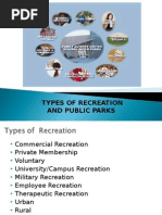 Download Unit 2- TYPES OF RECREATION Part 2ppt by Reina SN257392837 doc pdf
