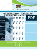 Guideline Hearing Aid Fitting