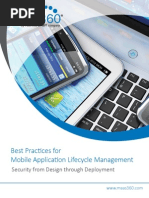 Best Practices For Mobile Application Lifecycle Management Security From Design Through Deployment PDF 9 W 1043