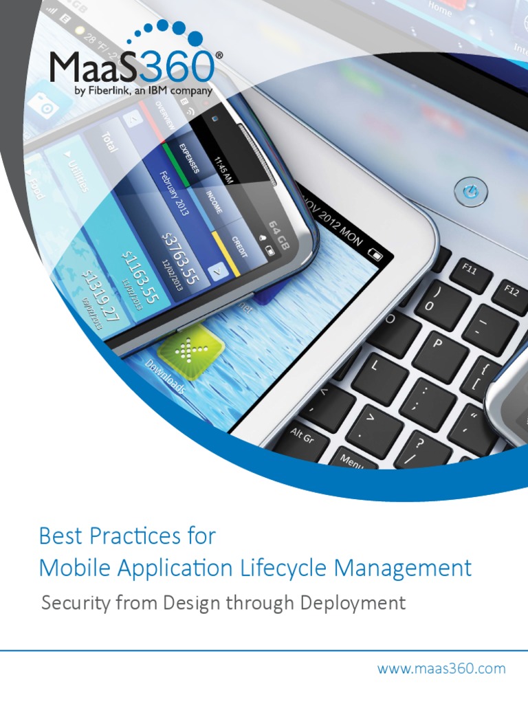 Best Practices For Mobile Application Lifecycle Management Security