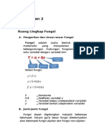 Matematika Ekonomi - Pertemuan 2