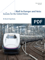 High-Speed Rail in Europe and Asia