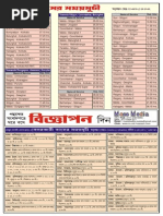West Bengal Caste and Subcaste List | PDF | Caste | Social Groups Of India